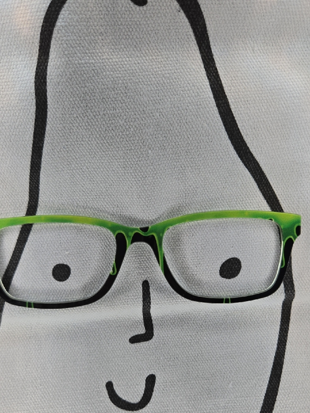 Green Gradient Reading Glasses Toppers- Women Accessories